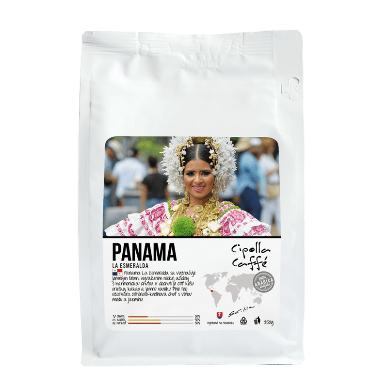 Cipolla caffé Panama La Esmeralda 250 g